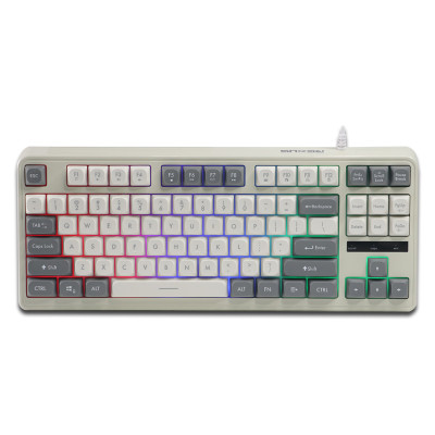 Rexus Battlefire K87M - Cream White